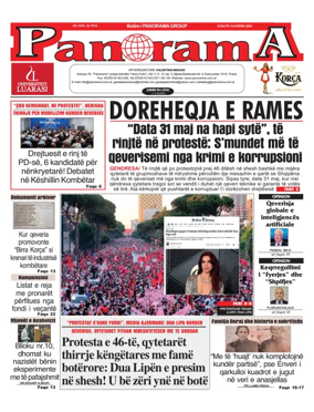 Cover of Panorama (Albania)