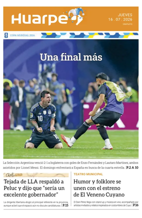Cover of Diario Huarpe