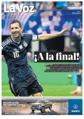 Cover of La Voz del Interior