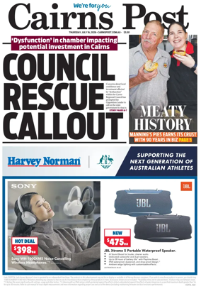 Cover of The Cairns Post