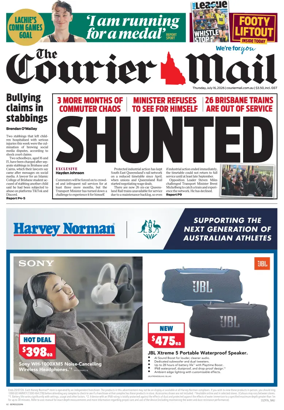 Cover of The Courier-Mail