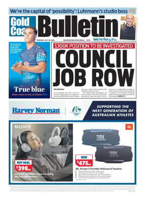 Cover of The Gold Coast Bulletin