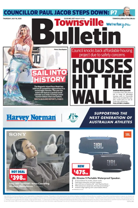 Cover of Townsville Bulletin