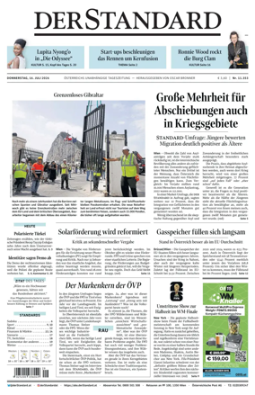 Cover of Der Standard