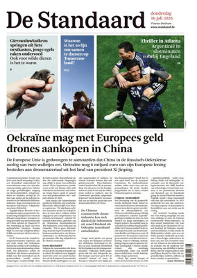Cover of De Standaard