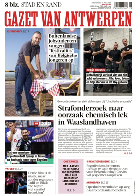 Cover of Gazet van Antwerpen Stad en Rand