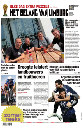 Cover of Het Belang van Limburg