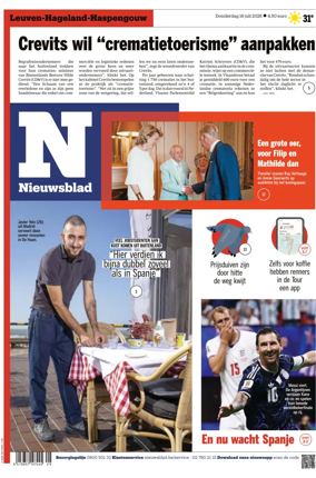 Cover of Het Nieuwsblad