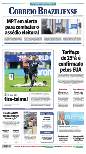 Cover of Correio Braziliense