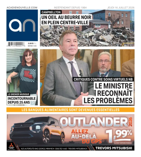Cover of Acadie Nouvelle