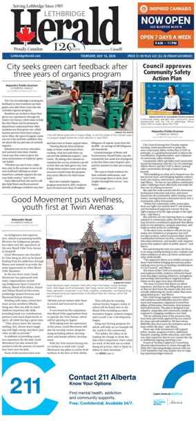Cover of Lethbridge Herald