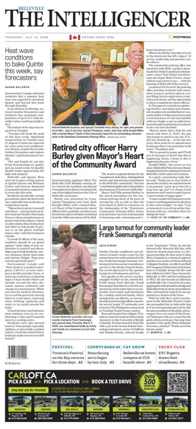Cover of The Intelligencer (Belleville)
