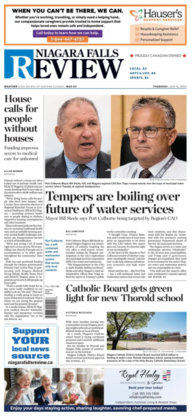 Cover of The Niagara Falls Review