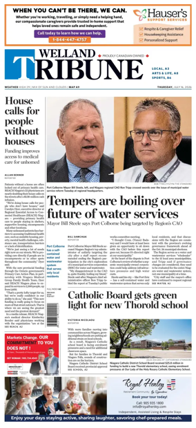 Cover of The Welland Tribune