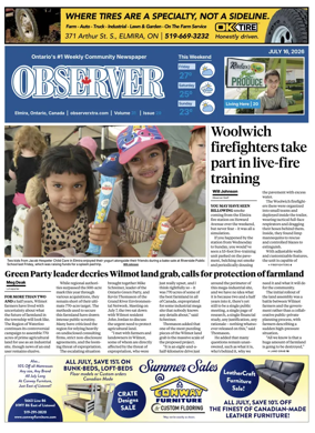 Cover of The Woolwich Observer