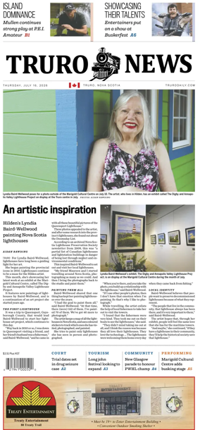 Cover of Truro News