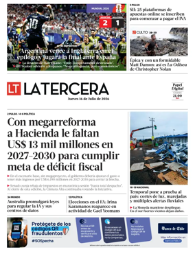 Cover of La Tercera