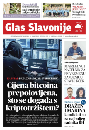 Cover of Glas Slavonije
