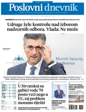 Cover of Poslovni Dnevnik