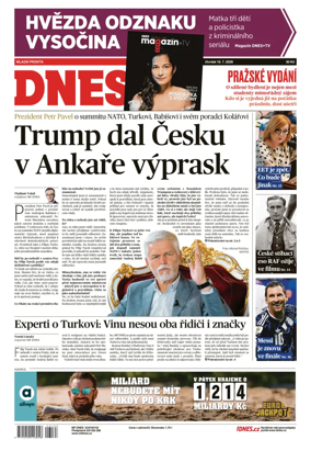 Cover of Dnes Prague Edition
