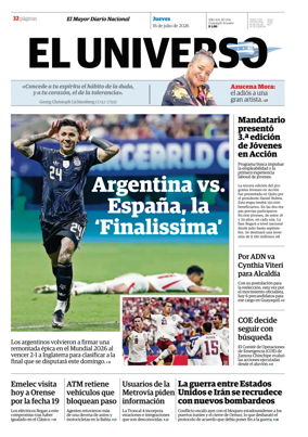 Cover of El Universo