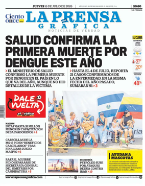 Cover of La Prensa Grafica