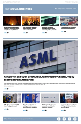 Cover of Euronews Business (Turkish) Compiled Editions