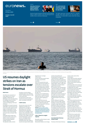 Cover of EuroNews (English Edition)