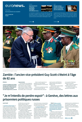 Cover of EuroNews (French Edition)