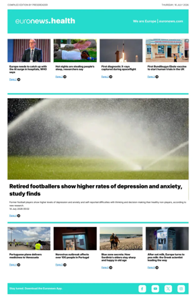 Cover of Euronews Health (English) Compiled Edition