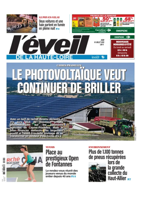 Cover of L'Eveil de la Haute-Loire