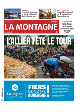 Cover of La Montagne (Montlucon)