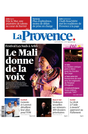 Cover of La Provence Arles