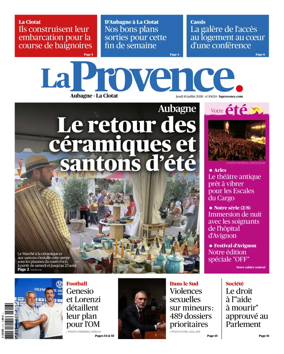 Cover of La Provence Aubagne-La Ciotat