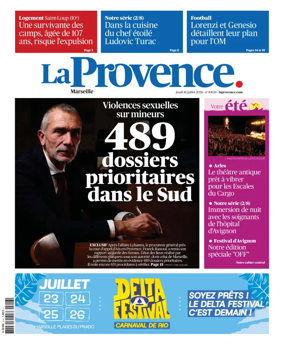 Cover of La Provence Marseille