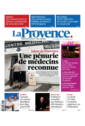 Cover of La Provence Salon-de-Provence / Pays salonais