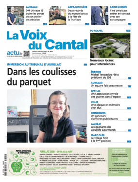 Cover of La Voix du Cantal