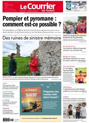 Cover of Le Courrier de l’Ouest (Angers)