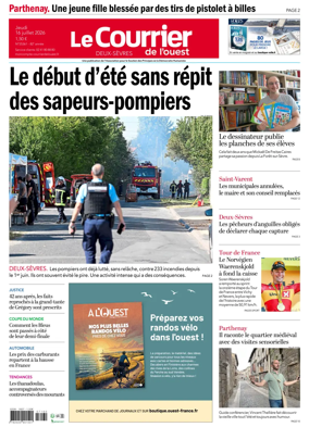 Cover of Le Courrier de l’Ouest (Deux-Sevres)