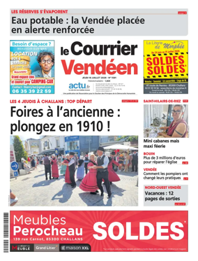 Cover of Le Courrier Vendeen