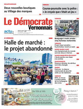 Cover of Le Democrate Vernonnais