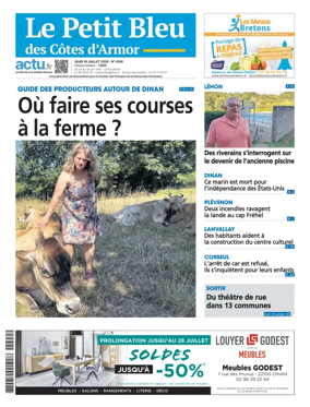 Cover of Le Petit Bleu