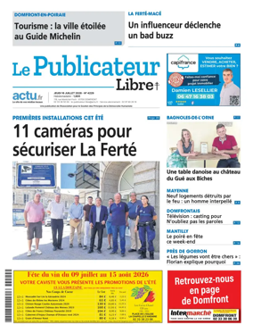 Cover of Le Publicateur Libre