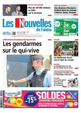 Cover of Les Nouvelles de Falaise