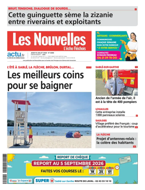 Cover of Les Nouvelles - L'Echo Flechois (FL)