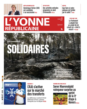 Cover of L'Yonne Republicaine