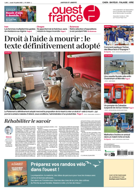 Cover of Ouest France (Caen - Bayeux - Falaise - Vire)