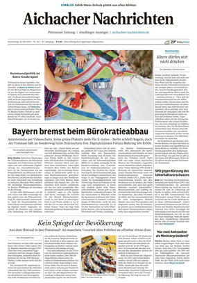 Cover of Aichacher Nachrichten