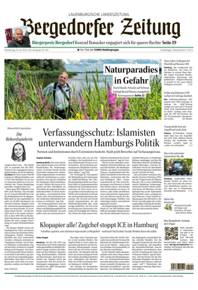 Cover of Bergedorfer Zeitung