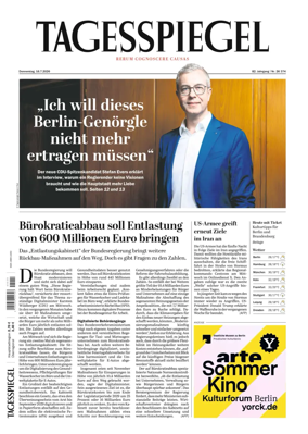 Cover of Der Tagesspiegel